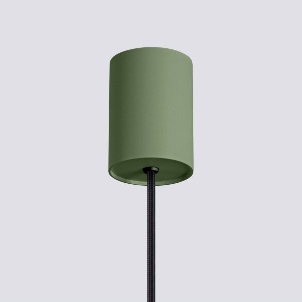 Sollux SL.1872 - Висящ полилей на кабел ESTRIA 1xE14/10W/230V Ø 14 см зелен