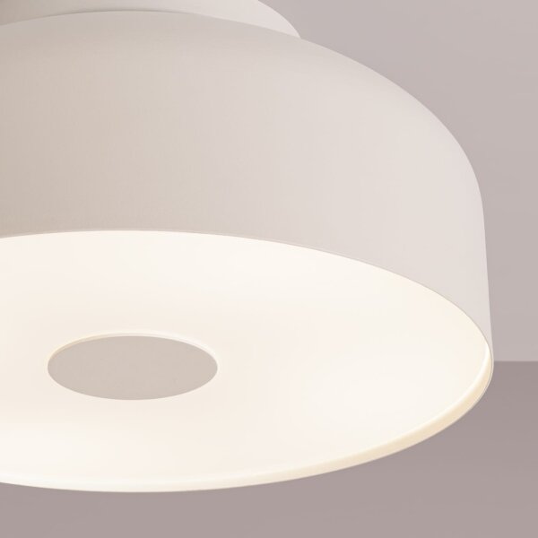 Sollux SL.1679 - Плафон OMIQ 4xE27/15W/230V Ø 30 см кремав