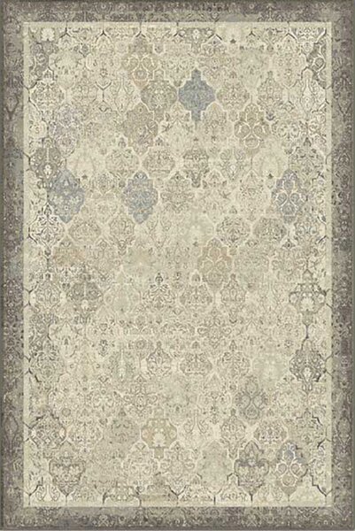 Винтидж килим Премиера в бежово и синьо - 160/230