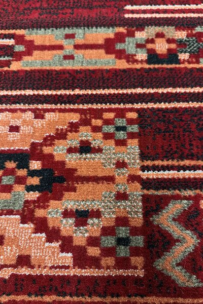 Червен етно килим Berber - 200/300