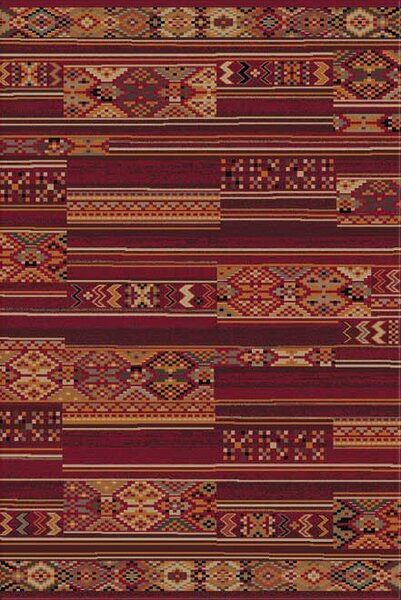 Червен етно килим Berber - 200/300