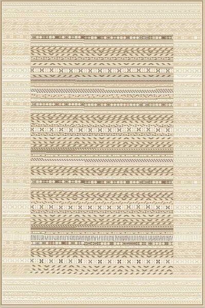 Бежов килим Гео етно - 80/150