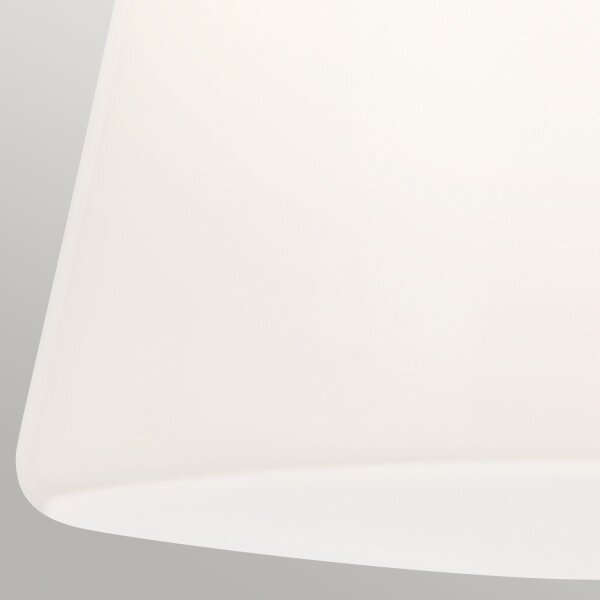 Kichler KL-ALBERS-F-T-CPZ - таванно осветително тяло ALBERS 1xE27/40W/230V, диаметър 21,6 см, бронзово