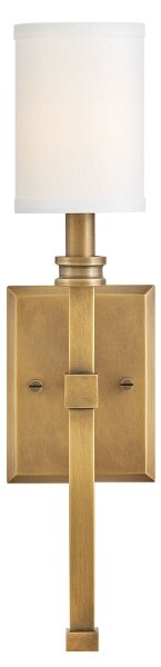 Hinkley HK-MOORE-WB1-HB - Стенно осветително тяло MOORE 1xE14/40W/230V златно