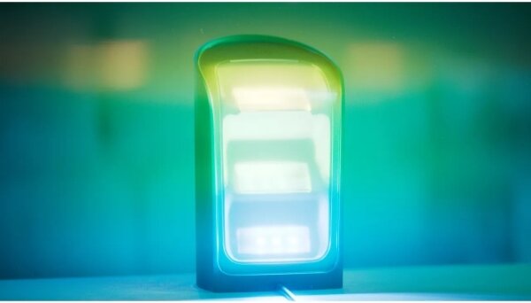 Philips - Комплект от 2 димируеми LED RGBW осветителни тела Hue PLAY Wall Washer LED/20W/230V 2000–6500K черни