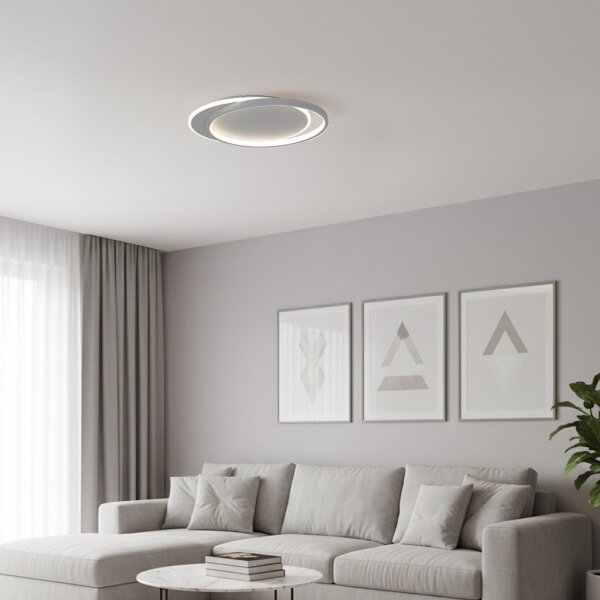 LED таванна лампа CORDOBA LED/30W/230V бяла