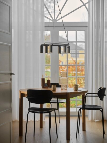 Nordlux - Полилей на кабел VICO 6xGU10/5W/230V черен