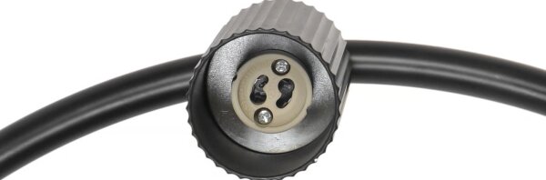 Nordlux - Полилей на кабел VICO 6xGU10/5W/230V черен