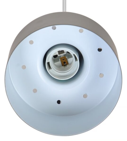 Nordlux - Полилей MATIS 1xE27/40W/230V кафяв