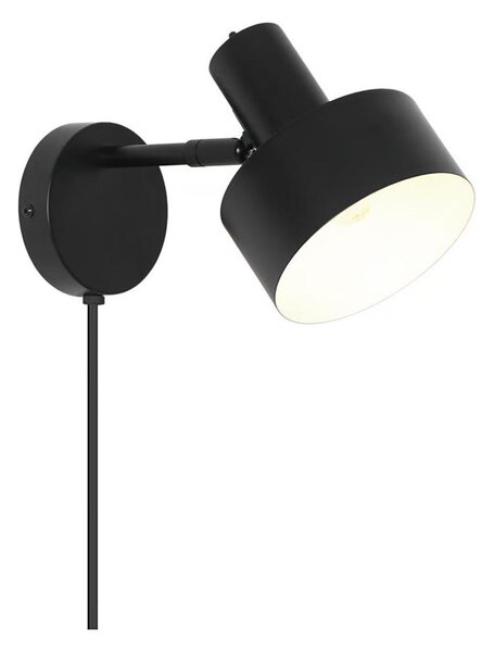 Nordlux - Стенно осветително тяло MATIS 1xE27/15W/230V черно
