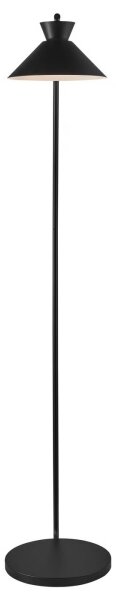 Nordlux - Подова лампа DIAL 1xE27/10W/230V черна 150 см