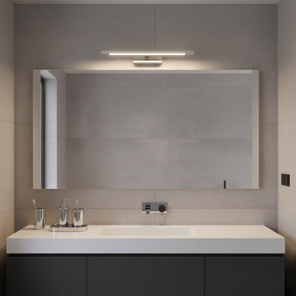 LED осветление за огледало за баня KLIMT LED/8W/230V 3000/4000/6000K 40 cm IP44 лъскав хром