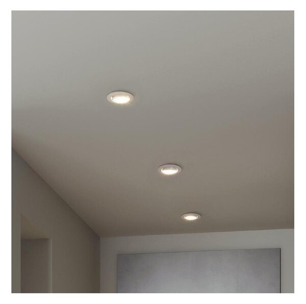 Eglo 902242 - Комплект от 3 LED вградени точкови осветителни тела BARRANCO 1xGU10/4,5W/230V бели