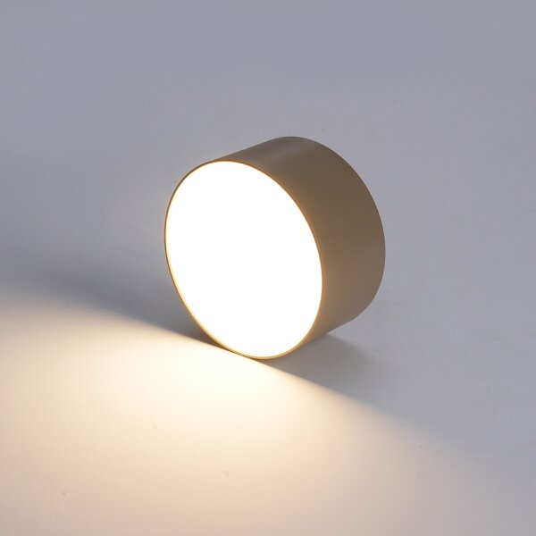 Brilagi - LED таванно осветително тяло за баня FORIS LED/9W/230V диам. 9 см бежово IP44