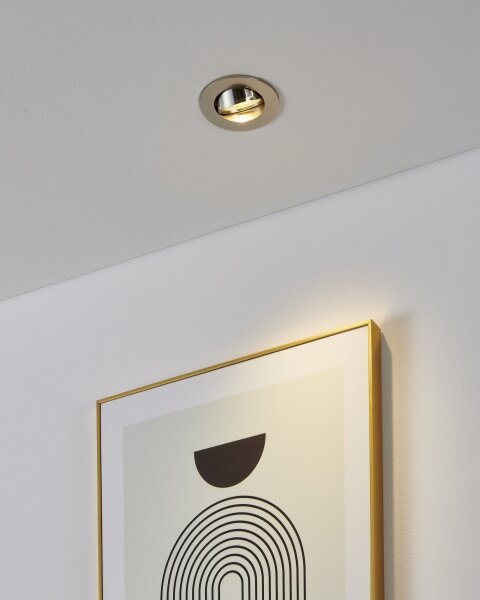 Eglo 902246 - Комплект 3x LED таванни точкови осветителни тела BARRANCO 1xGU10/4,5W/230V хром