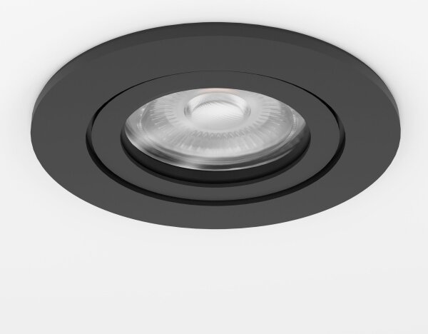Eglo 902264 - LED вградено точково осветително тяло BARRANCO LED/4,8W/230V черно