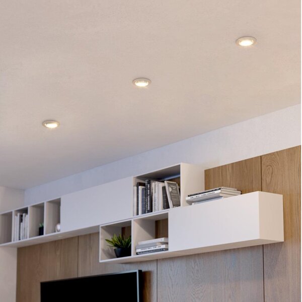 Eglo 902262 - Комплект от 3 вградени LED точкови осветителни тела BARRANCO LED/4,8W/230V бели