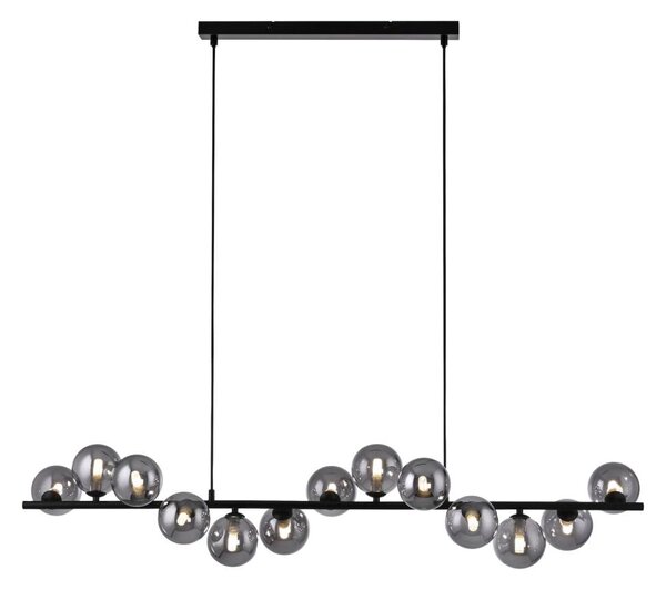 Schöner Wohnen 14504-18 - LED полилей на кабел DUBAI 13xG9/3W/230V черен/опушен