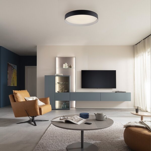 Schöner Wohnen 14595-18 - LED димируемо таванно осветително тяло TAVOLI LED/34W/230V черно + дистанционно управление