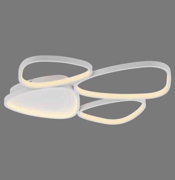 Schöner Wohnen 14038-16 - Димируем LED плафон PEBBLES LED/35,5W/230V бял