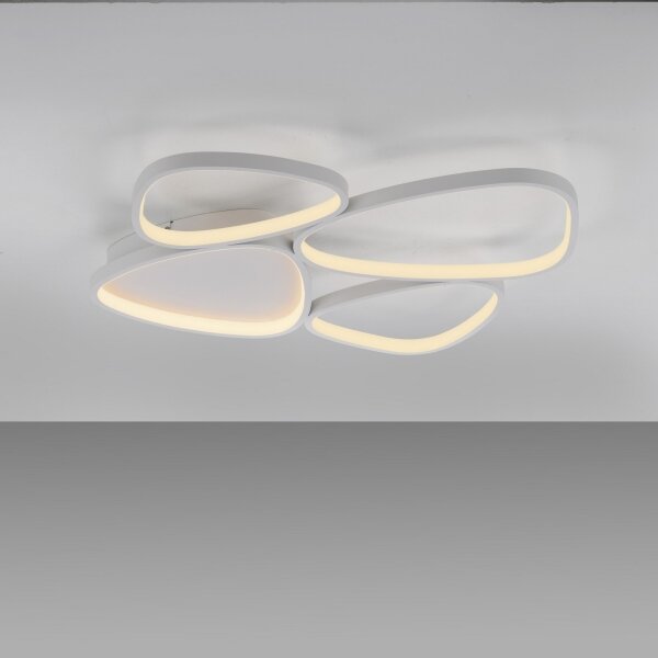 Schöner Wohnen 14038-16 - Димируем LED плафон PEBBLES LED/35,5W/230V бял