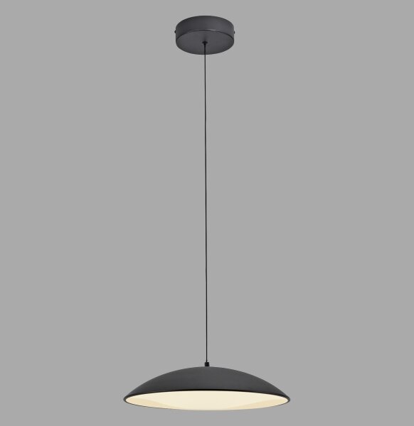 Schöner Wohnen 14606-18-LED димируем полилей на кабел LENTE LED/17W/230V Ø40 см черен