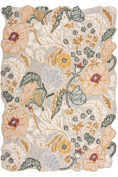 Килим Flora shape с неправилна форма от вълна - 160/230
