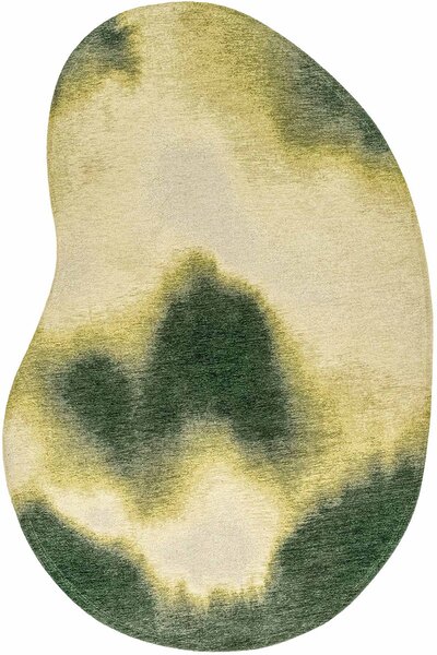 Килим Aquarelle Leaf форма бъбрек - 170/235