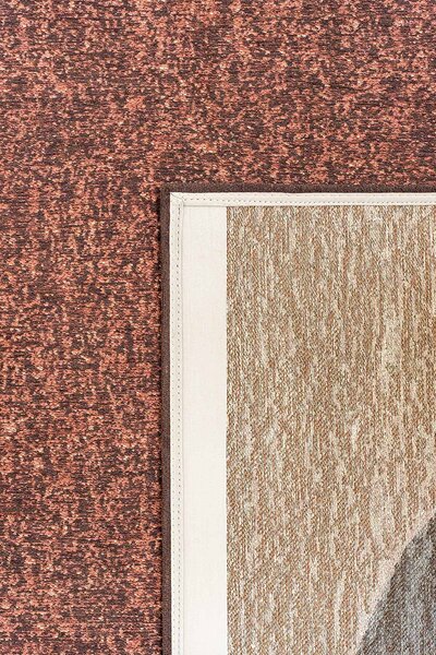 Килим Marble Larch бордо и розе - 140/200