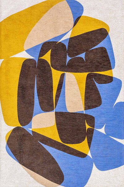 Килим Stones Sunny Blue - 100/140