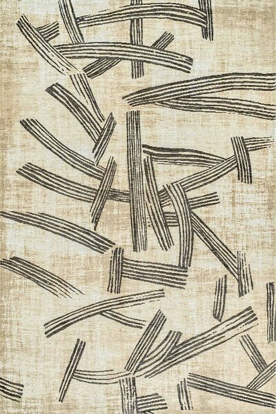 Килим Kanji Slate джапанди - 80/150