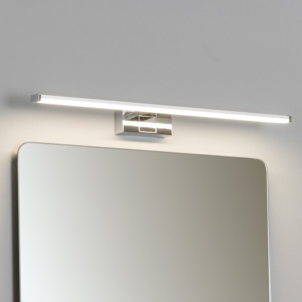 Brilagi - LED осветление за огледало VESTRA LED/12W/230V 60 cm IP44 хром