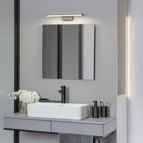 Brilagi - LED осветление за огледало за баня VESTRA LED/8W/230V 40 cm IP44 черно
