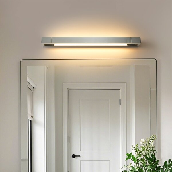 Brilagi-LED Огледало за баня с осветление AQUA LINE LED/18W/230V 60 cm IP44 лъскав хром