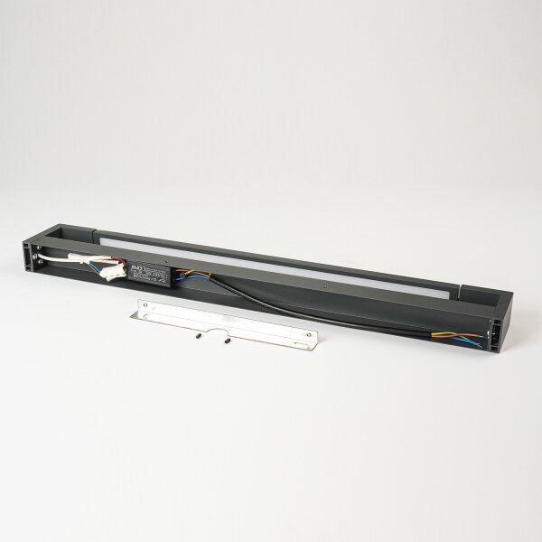 Brilagi - LED външен стенен осветител AQUA LINE LED/18W/230V 60 cm IP44 антрацит CRI 90