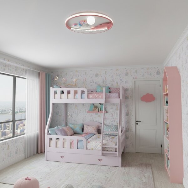 Brilagi - LED димируемо детско таванно осветително тяло UNICORN LED/68W/230V 3000-6000K+ДУ