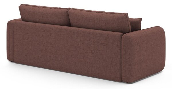 Тъмнорозов сгъваем диван 225 cm Dormi – Micadoni