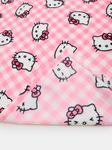 Sinsay - Детско одеяло Hello Kitty - розов