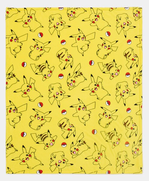 Sinsay - Одеяло Pokémon - жълт
