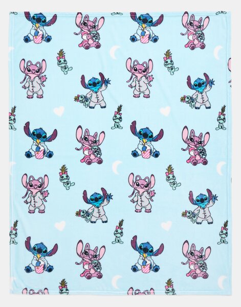 Sinsay - Одеяло Stitch - бледосиньо