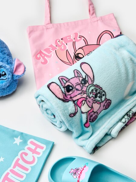 Sinsay - Одеяло Stitch - бледосиньо