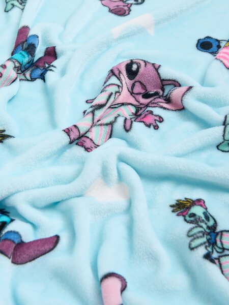 Sinsay - Одеяло Stitch - бледосиньо