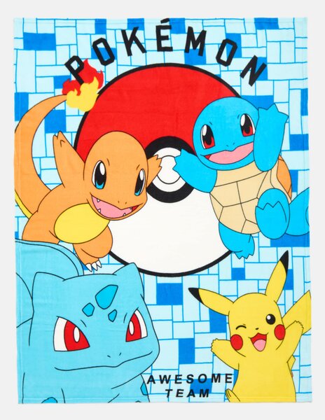 Sinsay - Одеяло Pokemon - многоцветен