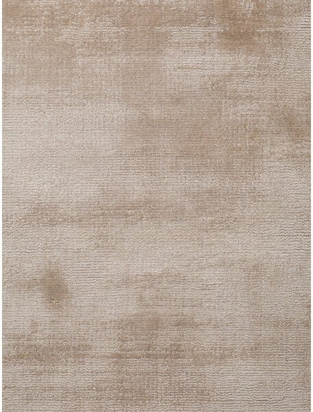Бежов ръчно изработен килим от вискоза 80x150 cm Noemi – Vikosa
