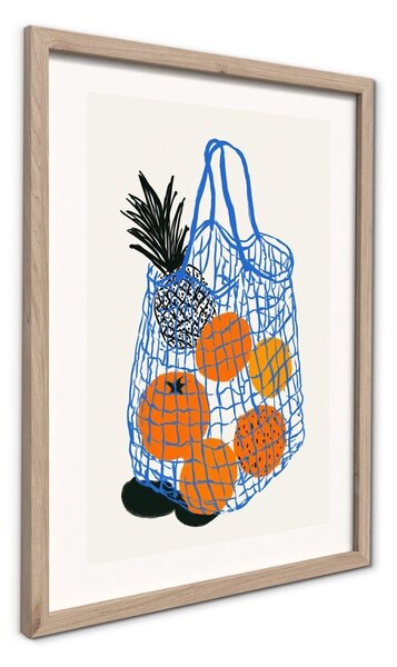 Печатна картина с включена рамка 30x40 cm Summer Fruit – Styler