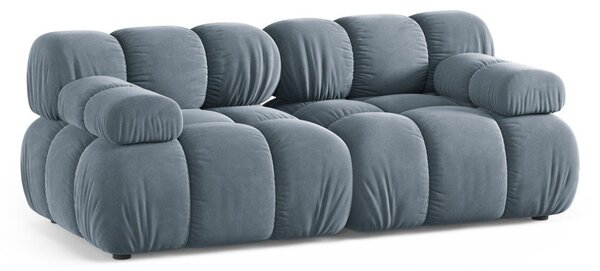 Сив кадифен модулен диван 188 cm Bellis – Micadoni