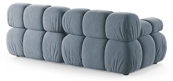 Сив кадифен модулен диван 188 cm Bellis – Micadoni