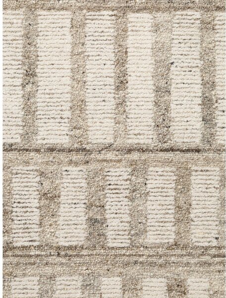 Кремав ръчно изработен вълнен килим 120x180 cm Boho 1.0 Linara – Vikosa