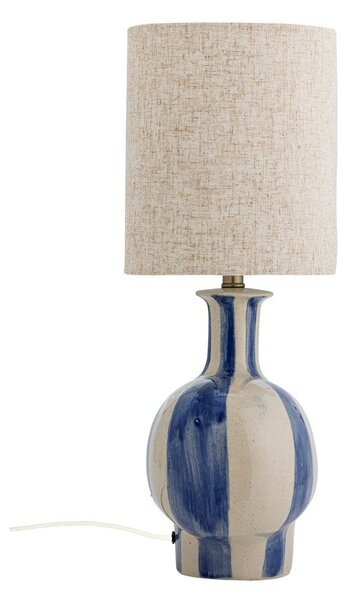 Керамична настолна лампа с текстилен абажур (височина 46 cm) Alida – Bloomingville