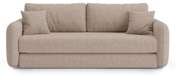 Бежов сгъваем диван 225 cm Dormi – Micadoni